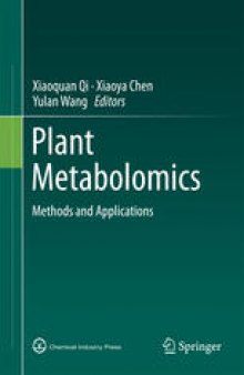 Plant Metabolomics: Methods and Applications