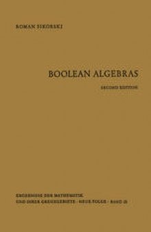 Boolean Algebras
