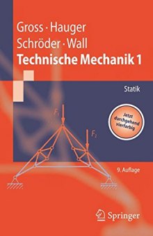 Technische Mechanik: Band 1: Statik