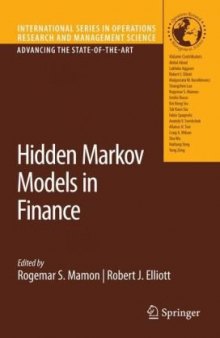 Hidden Markov models in finance