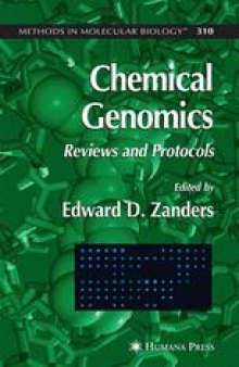 Chemical Genomics: Reviews and Protocols