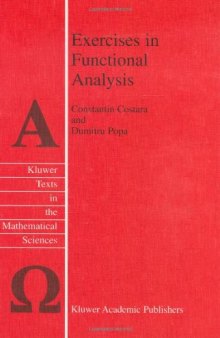 Exercises in Functional Analysis (Texts in the Mathematical Sciences)  