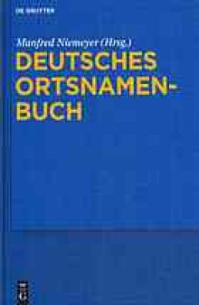 Deutsches Ortsnamenbuch