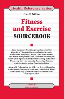 Fitness and exercise sourcebook