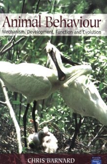 Animal behaviour : mechanism, development, function and evolution
