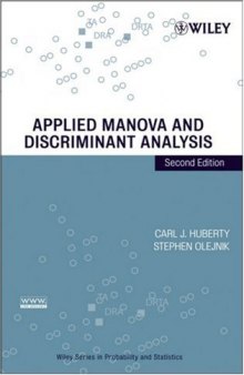 Applied MANOVA and Discriminant Analysis