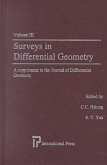 Surveys in Differential Geometry  vol.3 (Surveys in Differential Geometry)