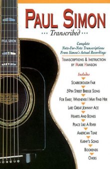 Paul Simon - Transcribed (Paul Simon Simon & Garfunkel)  