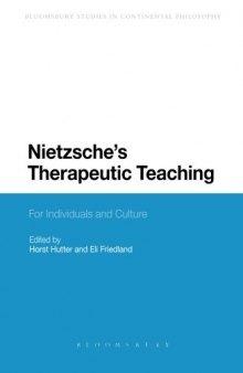 Nietzsche's therapeutic teaching for individuals and culture