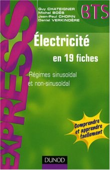 Électricité en 19 fiches : Régimes sinusoïdal et non-sinusoïdal