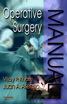 Operative Surgery Manual, 1e