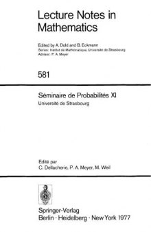 Seminaire de Probabilites XL