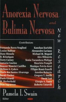 Anorexia Nervosa And Bulimia Nervosa: New Research