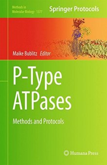 P-Type ATPases: Methods and Protocols