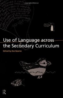 Use of Language Across the Secondary Curriculum