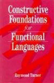 Constructive foundations for functional languages