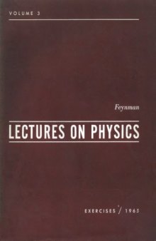 Lectures on physics. Exercises