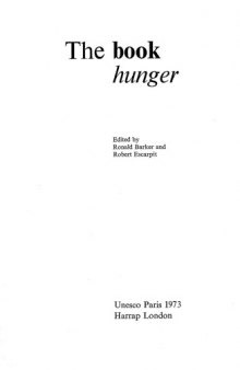 The Book Hunger