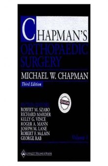 Chapman's Orthopaedic Surgery
