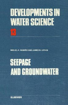 Seepage and Groundwater