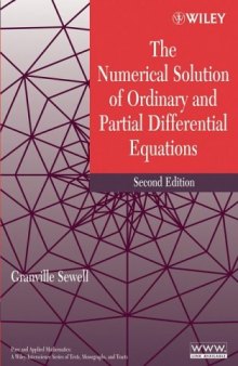 The Numerical Solution of Ordinary and Partial Differential Equations 