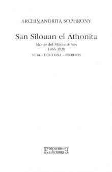 San Silouan el Athonita 
