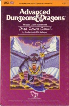 Dark Clouds Gather (Advanced Dungeons & Dragons Module UK7)