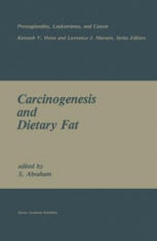 Carcinogenesis and Dietary Fat