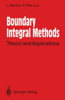 Boundary Integral Methods: Theory and Applications Proceedings of the IABEM Symposium Rome, Italy, October 15–19, 1990