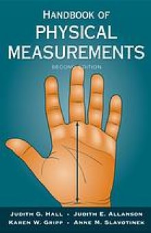 Handbook of physical measurements