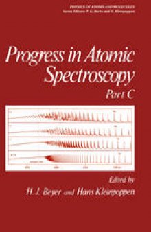 Progress in Atomic Spectroscopy Part C