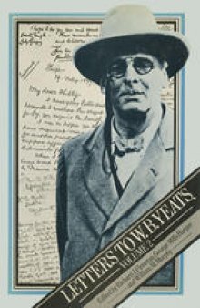 Letters to W. B. Yeats: Volume 2