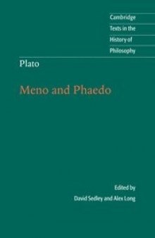 Plato: Meno and Phaedo