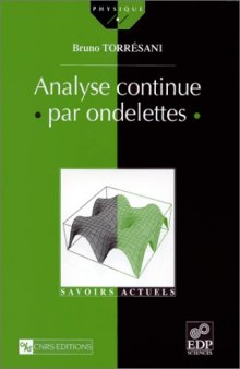 Analyse continue par ondelettes  French