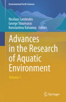 Advances in the Research of Aquatic Environment: Volume 1