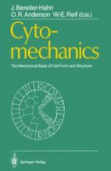 Cytomechanics: The Mechanical Basis of Cell Form and Structure