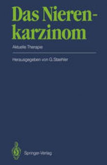 Das Nierenkarzinom: Aktuelle Therapie