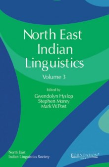 North East Indian linguistics, volume 3