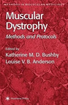 Muscular Dystrophy. Methods and Protocols