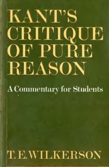 Kant's Critique of Pure Reason: A Commentary for Students