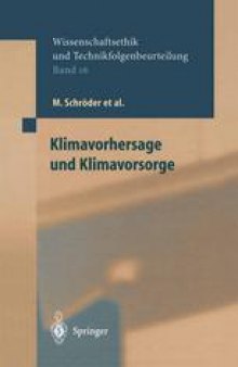 Klimavorhersage und Klimavorsorge