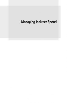 Managing Indirect Spend: Enhancing Profitability through Strategic Sourcing