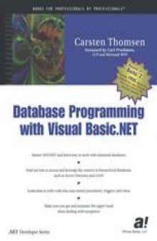 Database Programming with VB.NET