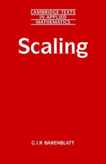 Scaling (no preface, ch. 1)