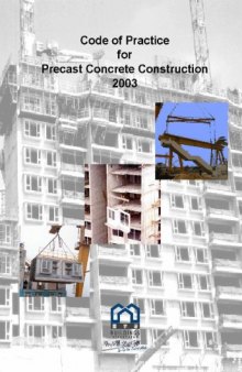 Code of Practice for Precast Concrete Construction