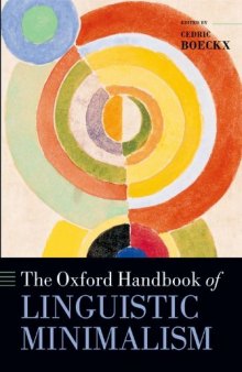 The Oxford Handbook of Linguistic Minimalism