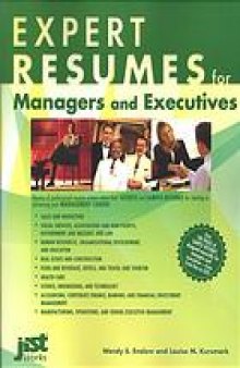 Expert resumes for managers and executives
