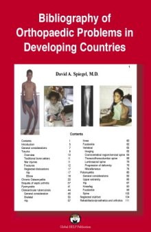 Bibliography of Orthopaedic Problems in Developing Countries