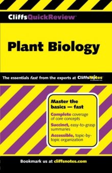 Cliffs plant biology quick review