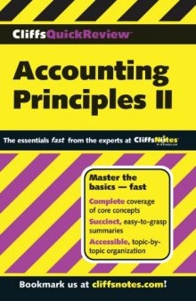 CliffsQuickReview accounting principles II